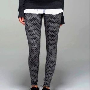 Geometric Print Lululemon Yoga Pants
